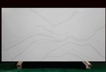 Super Jumbo Calacatta Gray Waves Quartz